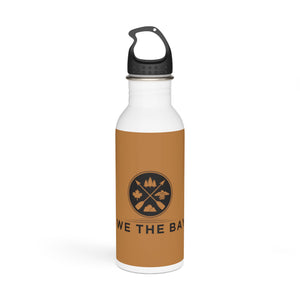 We The Bay Brown Stainless Steel Water Bottle