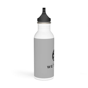 We The Bay Light Grey Stainless Steel Water Bottle