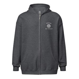 Embroidered Penetang Zip Hoody