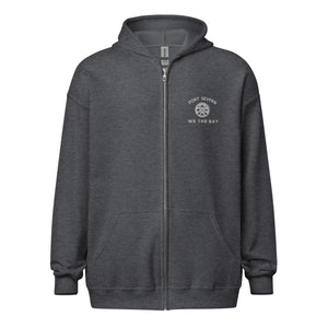 Embroidered Port Severn Zip Hoody