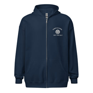 Embroidered Pointe Au Baril Zip Hoody