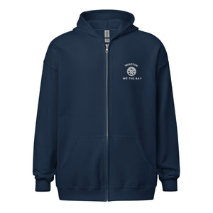 Embroidered Wiarton Zip Hoody
