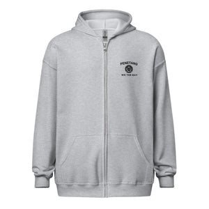 Embroidered Penetang Zip Hoody