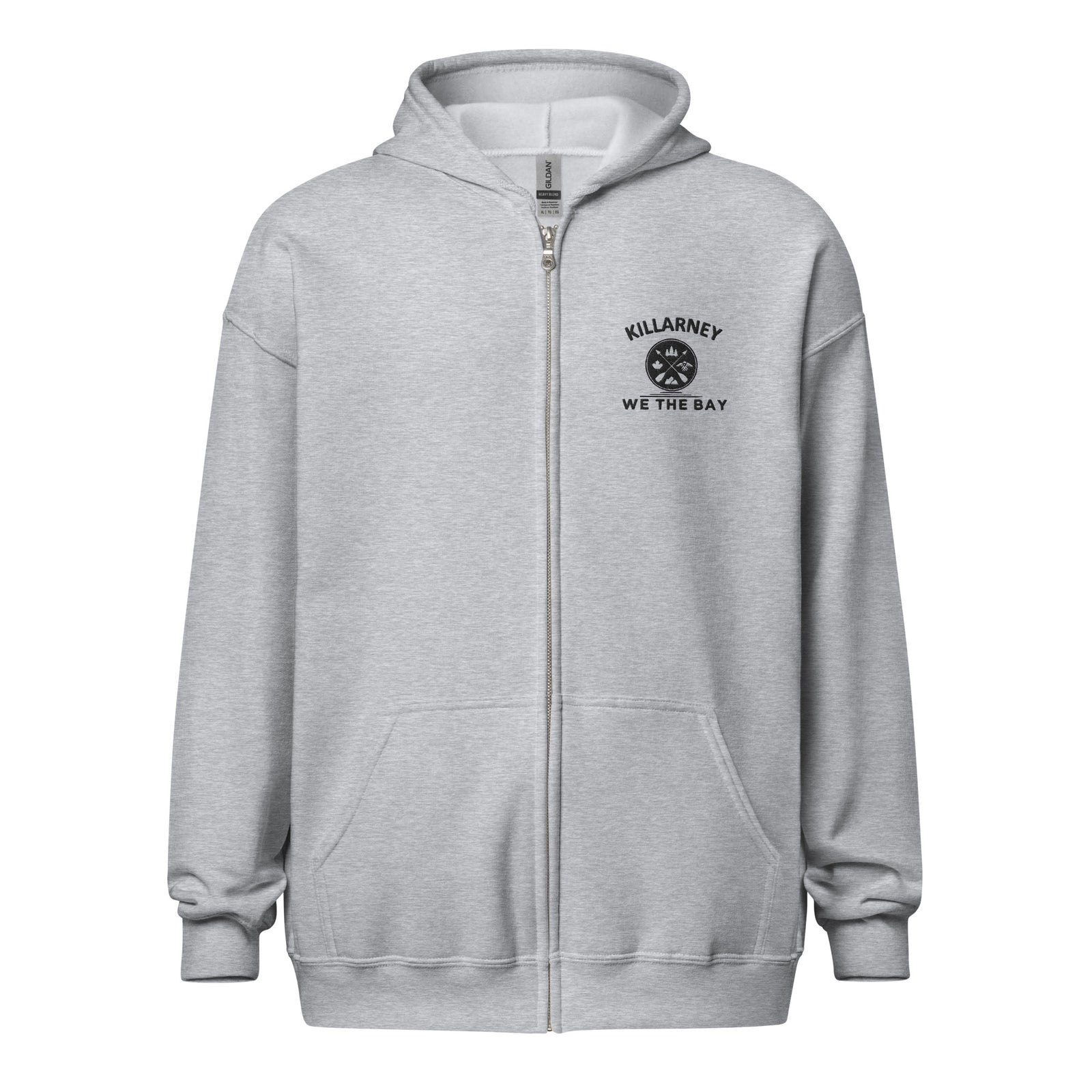 Embroidered Killarney Zip Hoody