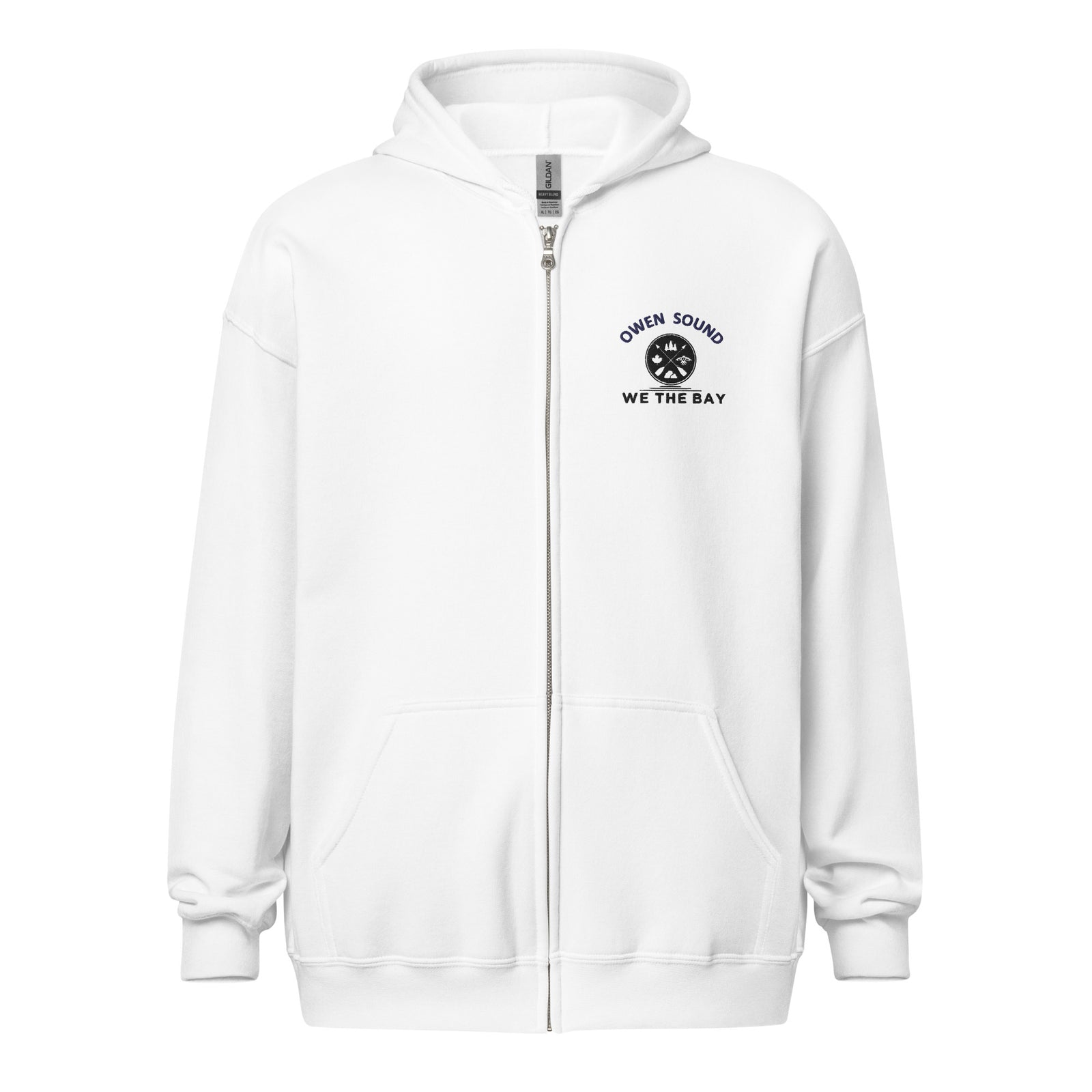 Embroidered Owen Sound Zip Hoody