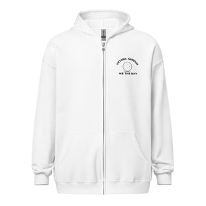 Embroidered Victoria Harbour Zip Hoody