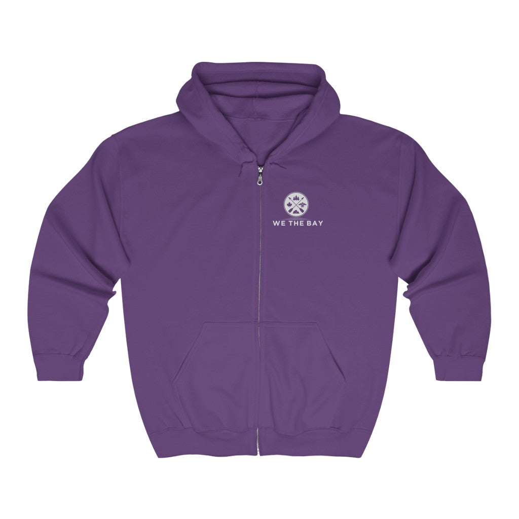 We The Bay Heavy Blend™ Womens Full Zip Hoodie