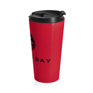Stainless Steel Travel Mug - Red