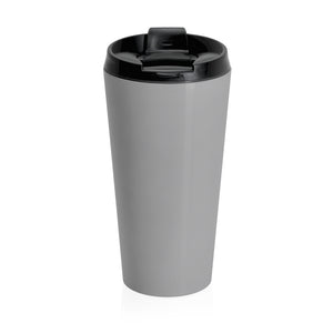 Stainless Steel Travel Mug - Grey