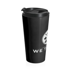 Stainless Steel Travel Mug - Black