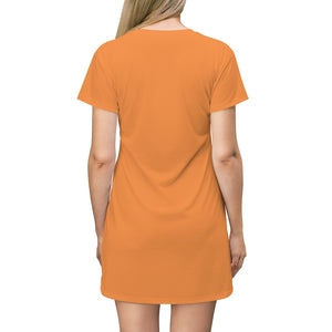T-Shirt Dress / Cover-up - Orange