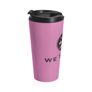 Stainless Steel Travel Mug - Pink