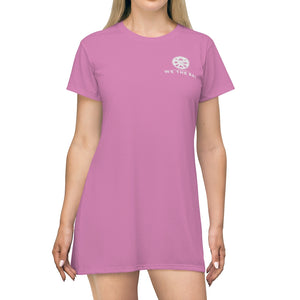 T-Shirt Dress / Cover-up - Pink