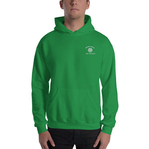 Wasaga Beach Hoodie with embroidered We The Bay on left chest