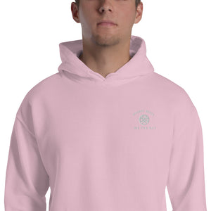 Wasaga Beach Hoodie with embroidered We The Bay on left chest