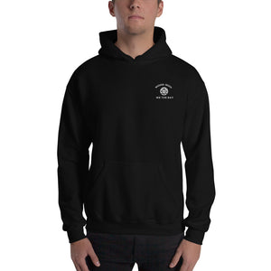 Wasaga Beach Hoodie with embroidered We The Bay on left chest