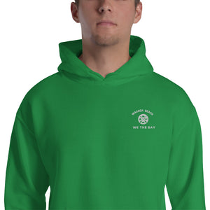 Wasaga Beach Hoodie with embroidered We The Bay on left chest